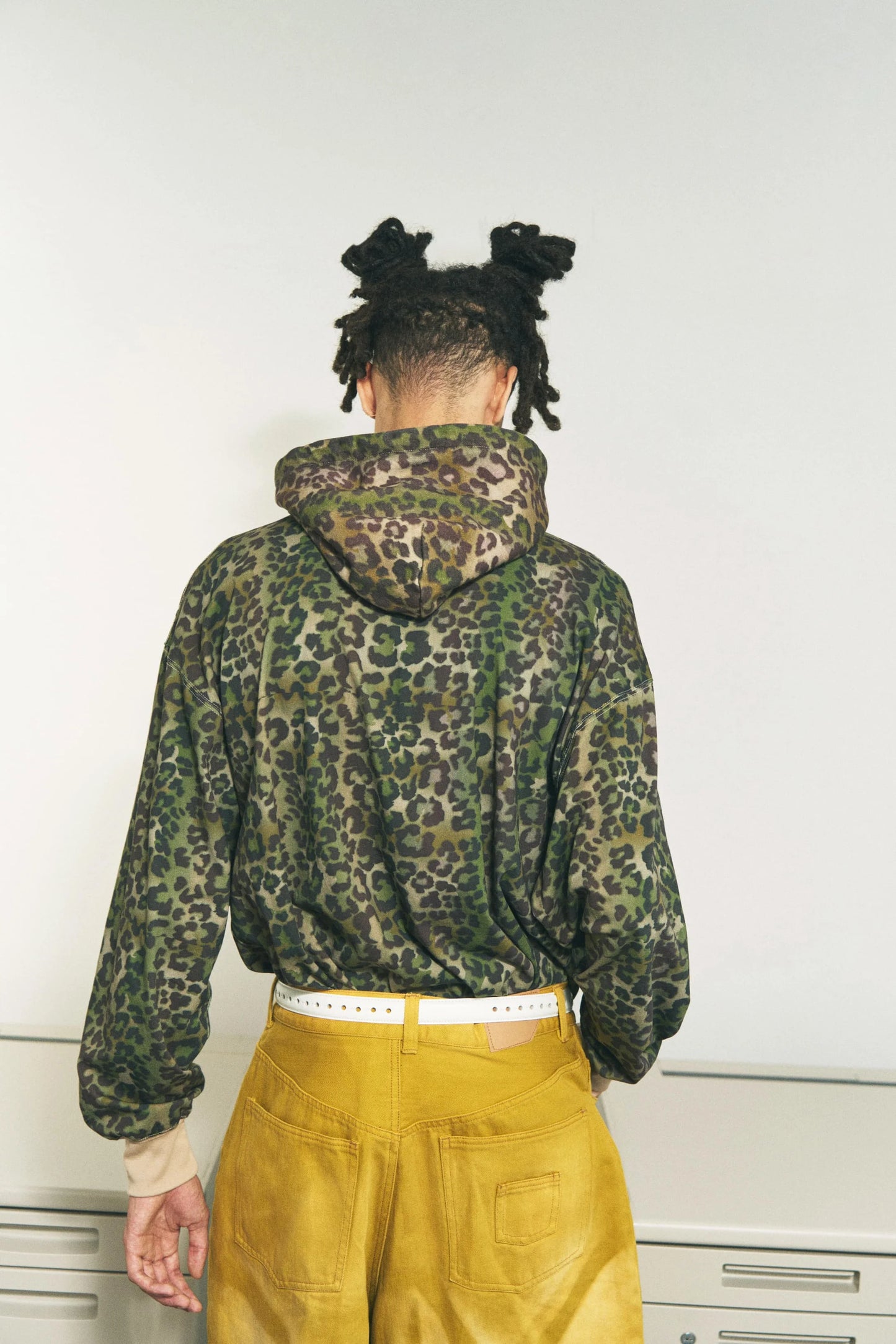 TEE LAYER HOODIE (LEOPARD)