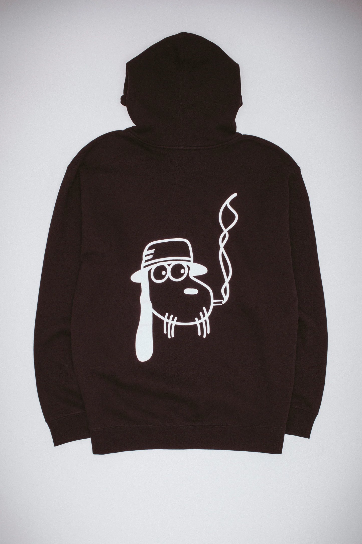 SK8 FUCKS ZIP HOODIE (BLACK)