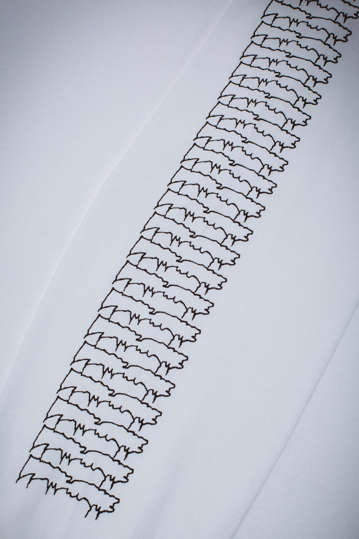 FULL DRIP L/S TEE (WHITE)