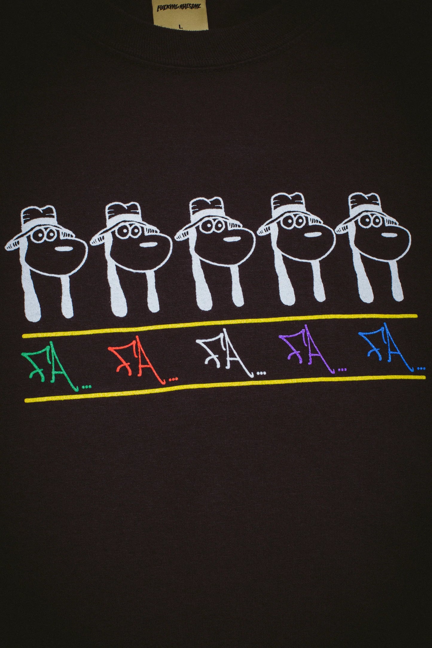 SPIKE REPEAT S/S TEE (BLACK)