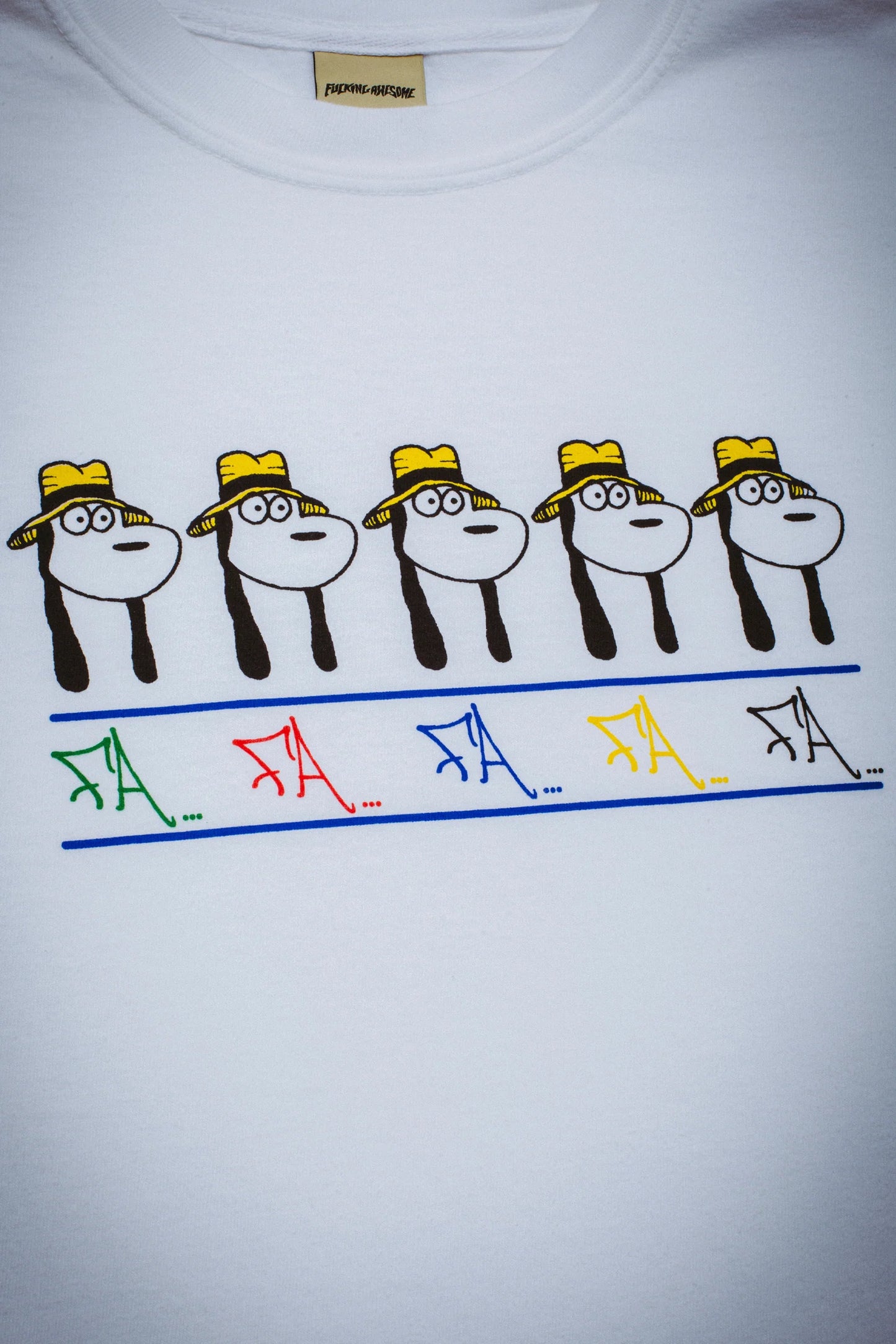 SPIKE REPEAT S/S TEE (WHITE)