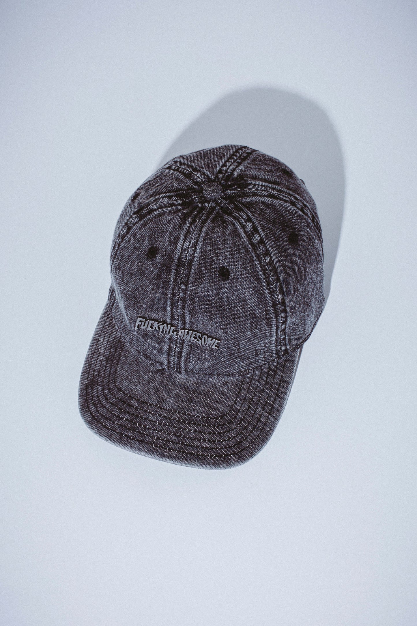 METAL STAMPS LOGO 6P HAT(BLACK)