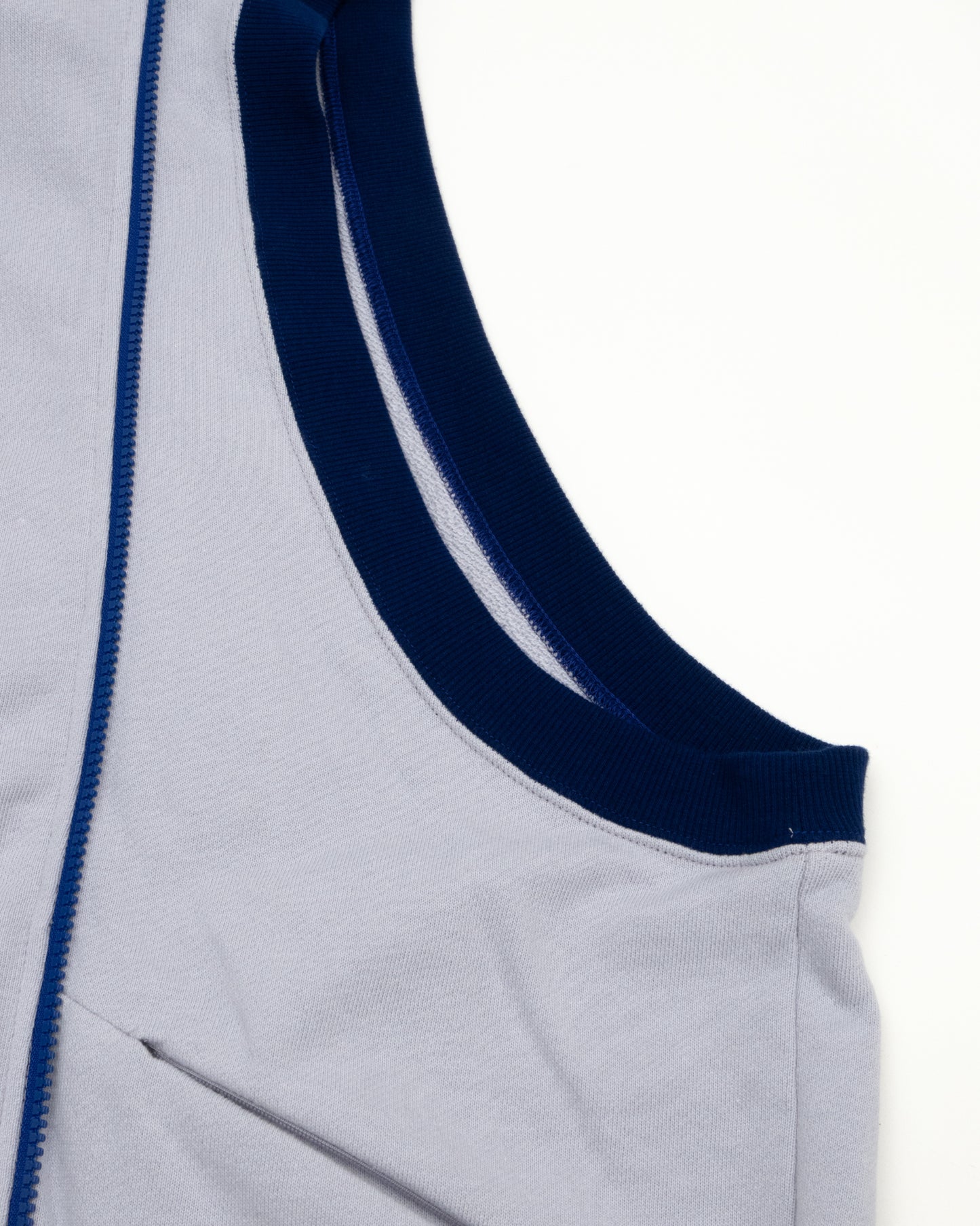 NOREN ZIP PARKA A:LIGHT PURPLE / NAVY