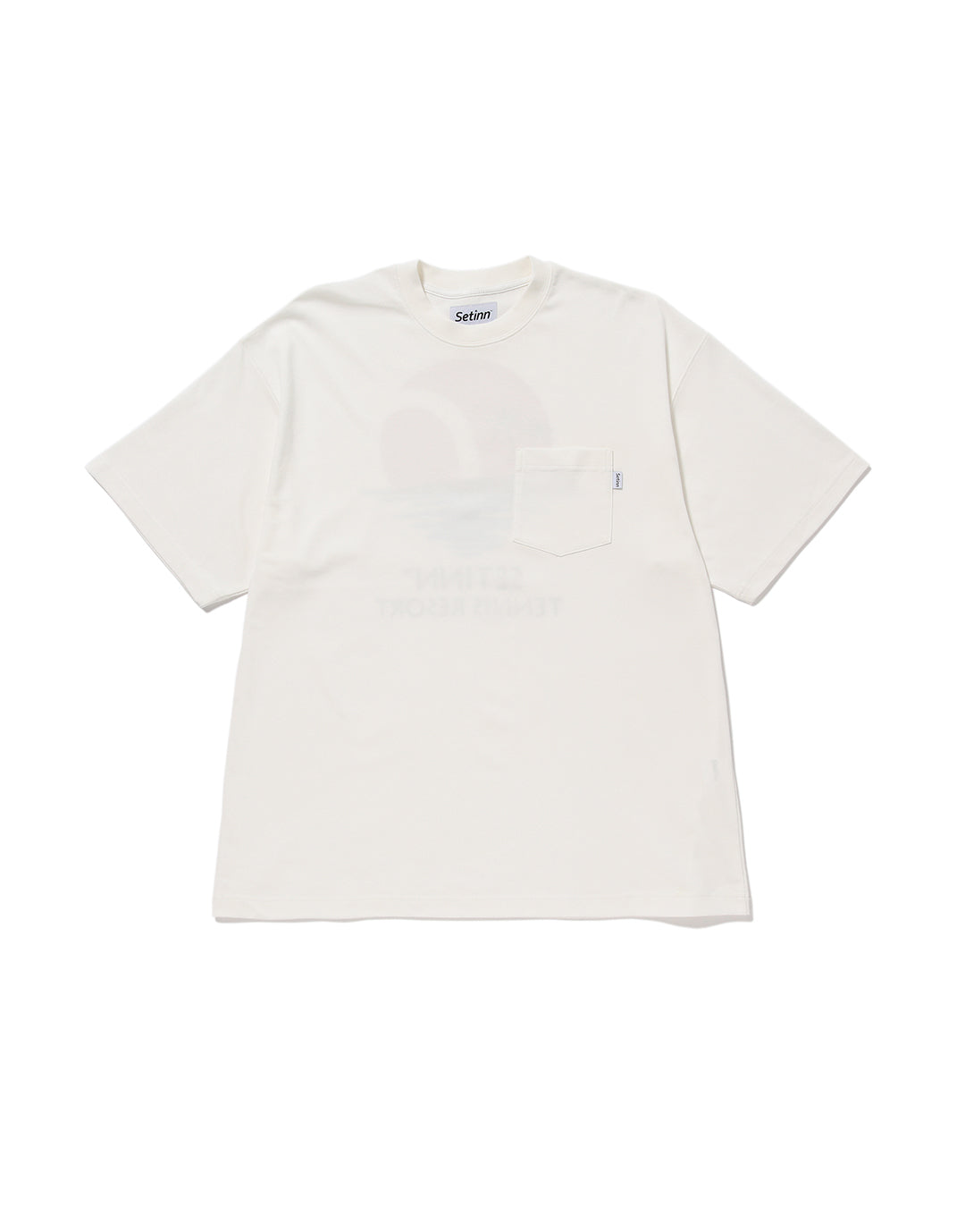 SUNSET TEE(WHITE)