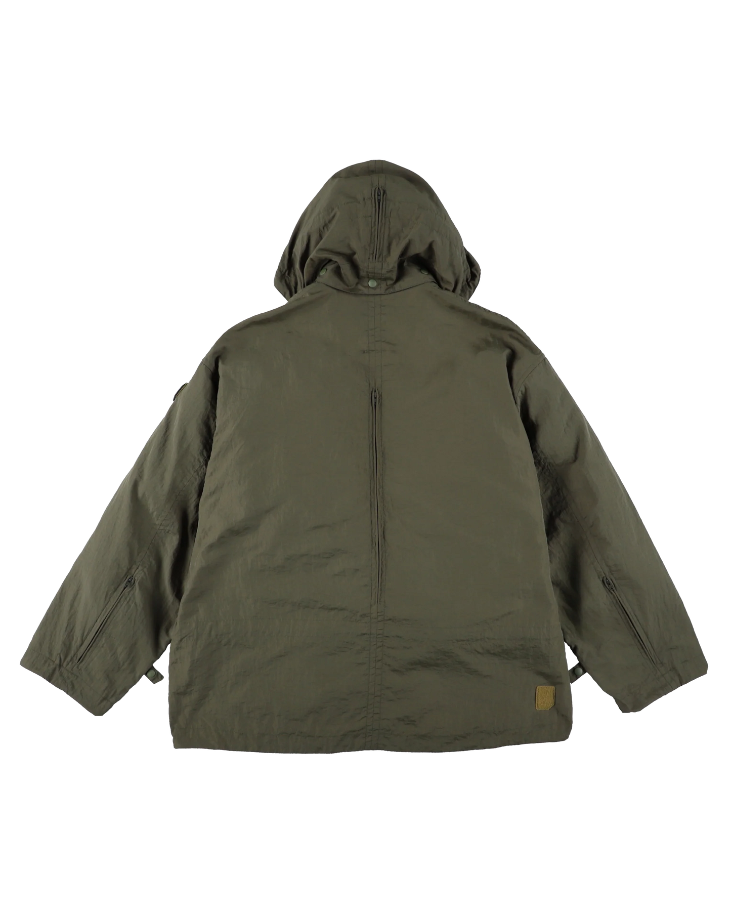 CRUSHED NYLON FULL PACK JACKET (OLIVE DRAB)
