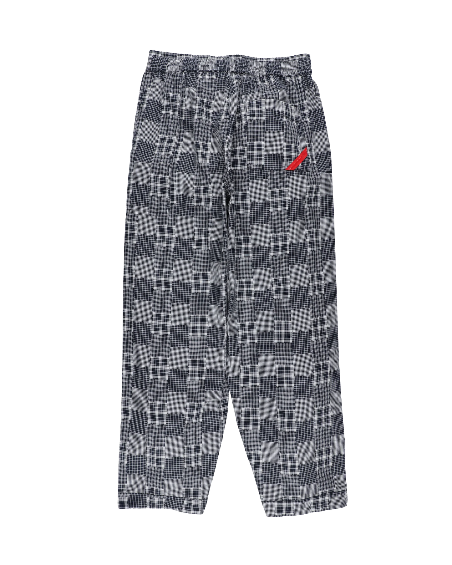 HAND-STENCILED NIGHT PANTS (BLACK)