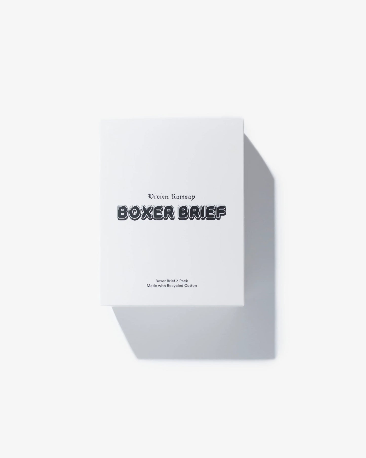 BOXER BRIEF WHITE (3 Pack)