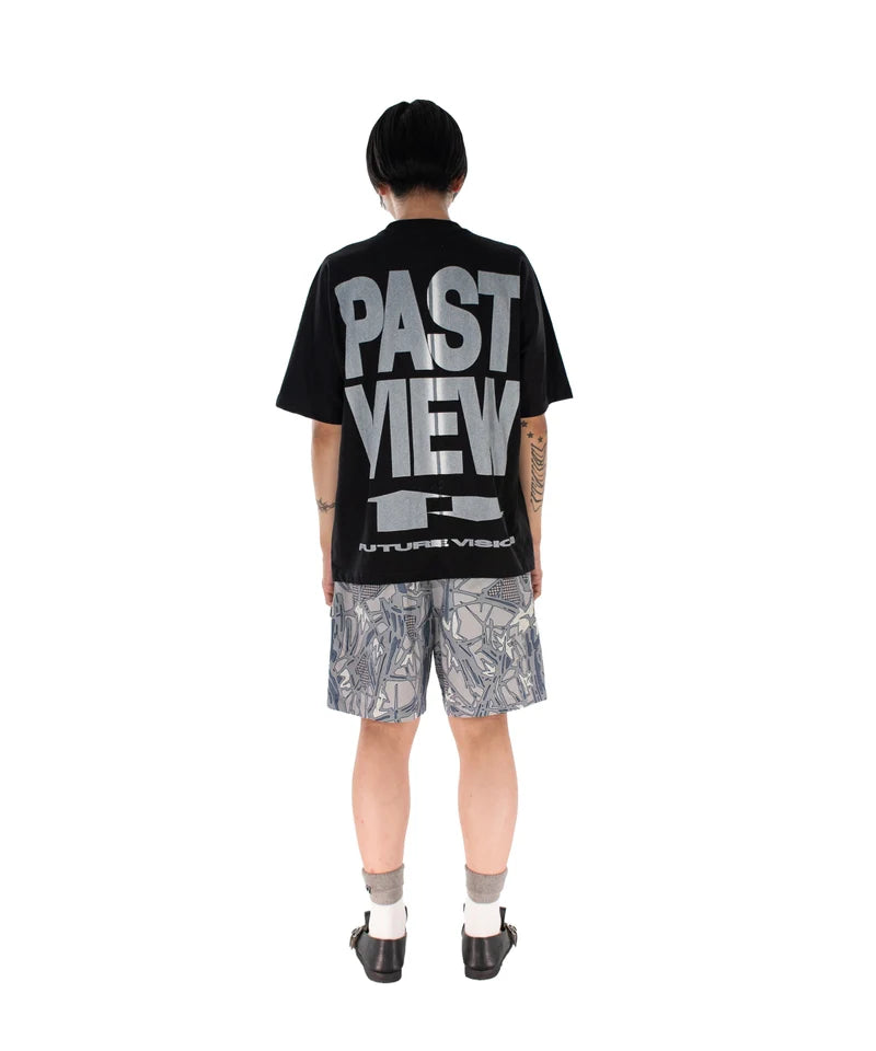 AGENT MONO SEAM S/S TEE (BLACK)