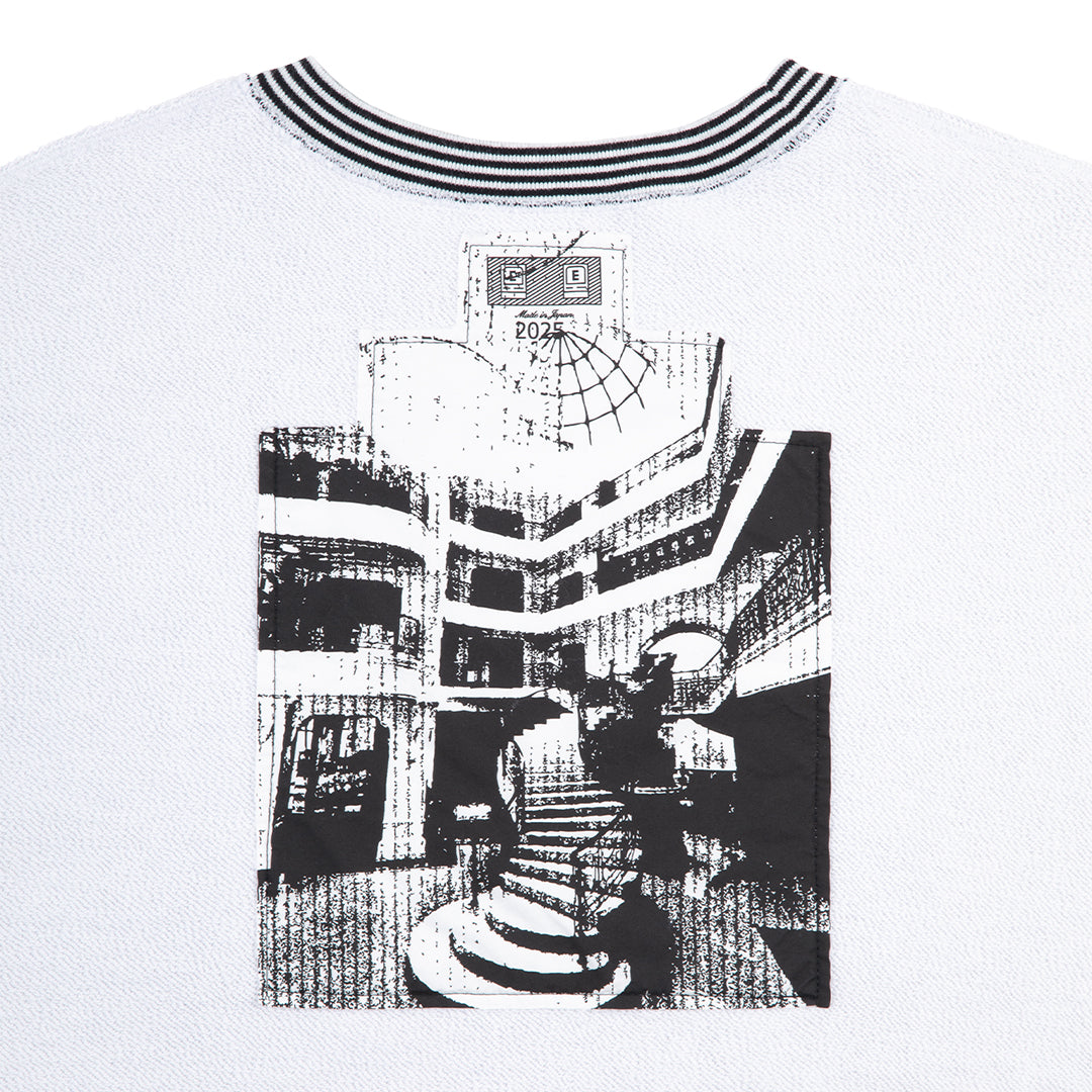 LIPS DISPLAY CREW NECK (GREY)