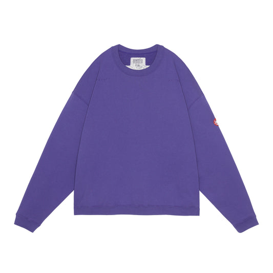 SOLID LOOSE CREW NECK (PURPLE)
