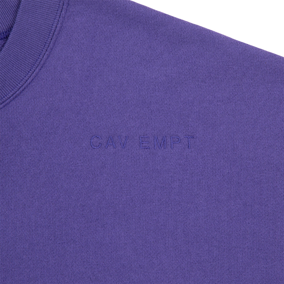 SOLID LOOSE CREW NECK (PURPLE)