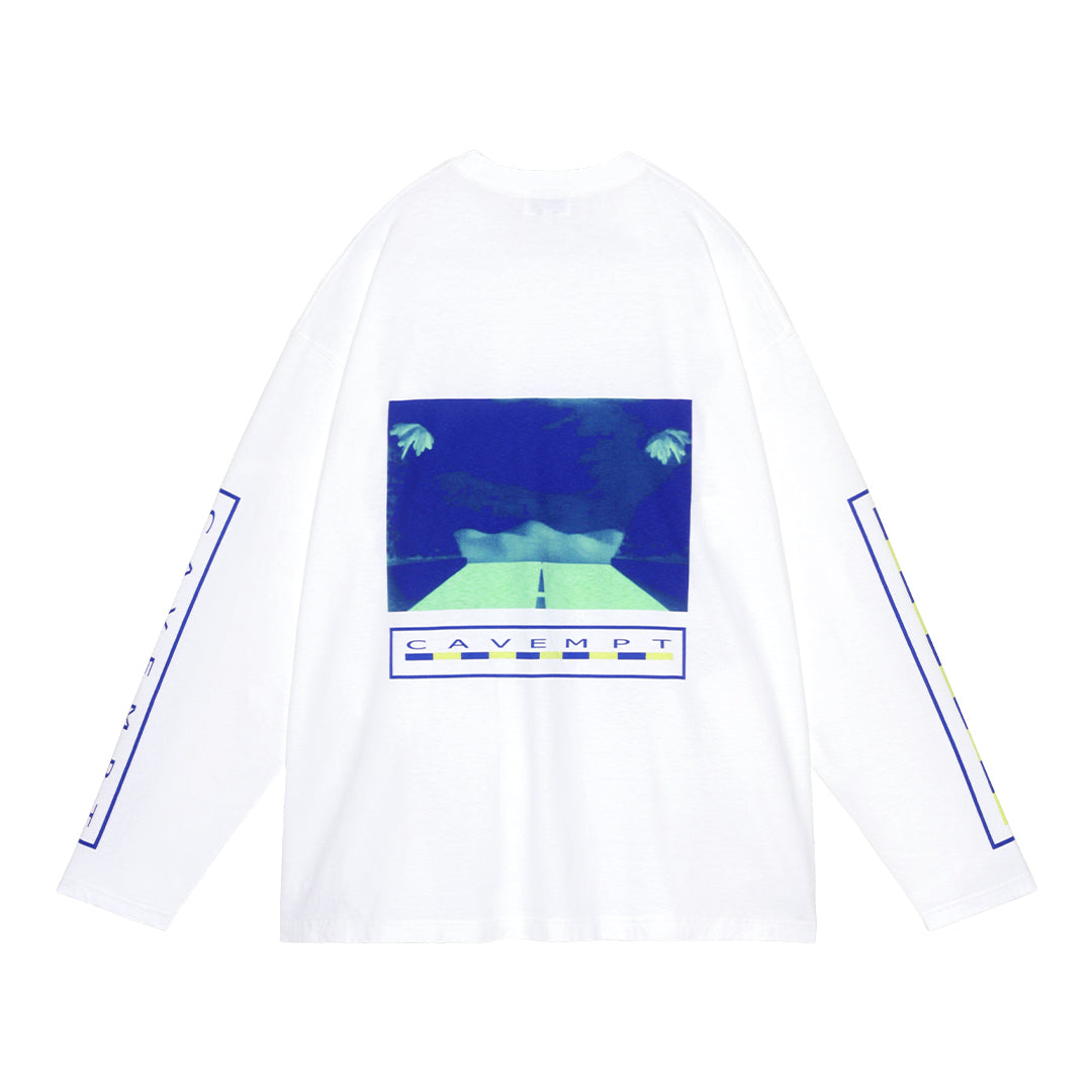 SKY 360 LONG SLEEVE T(WHITE)