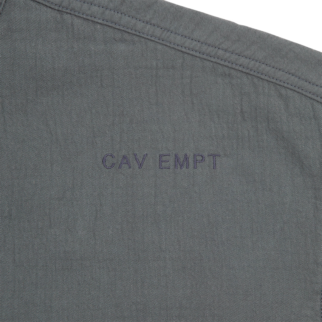 WELT POCKETS BIG SHIRT (CHARCOAL)