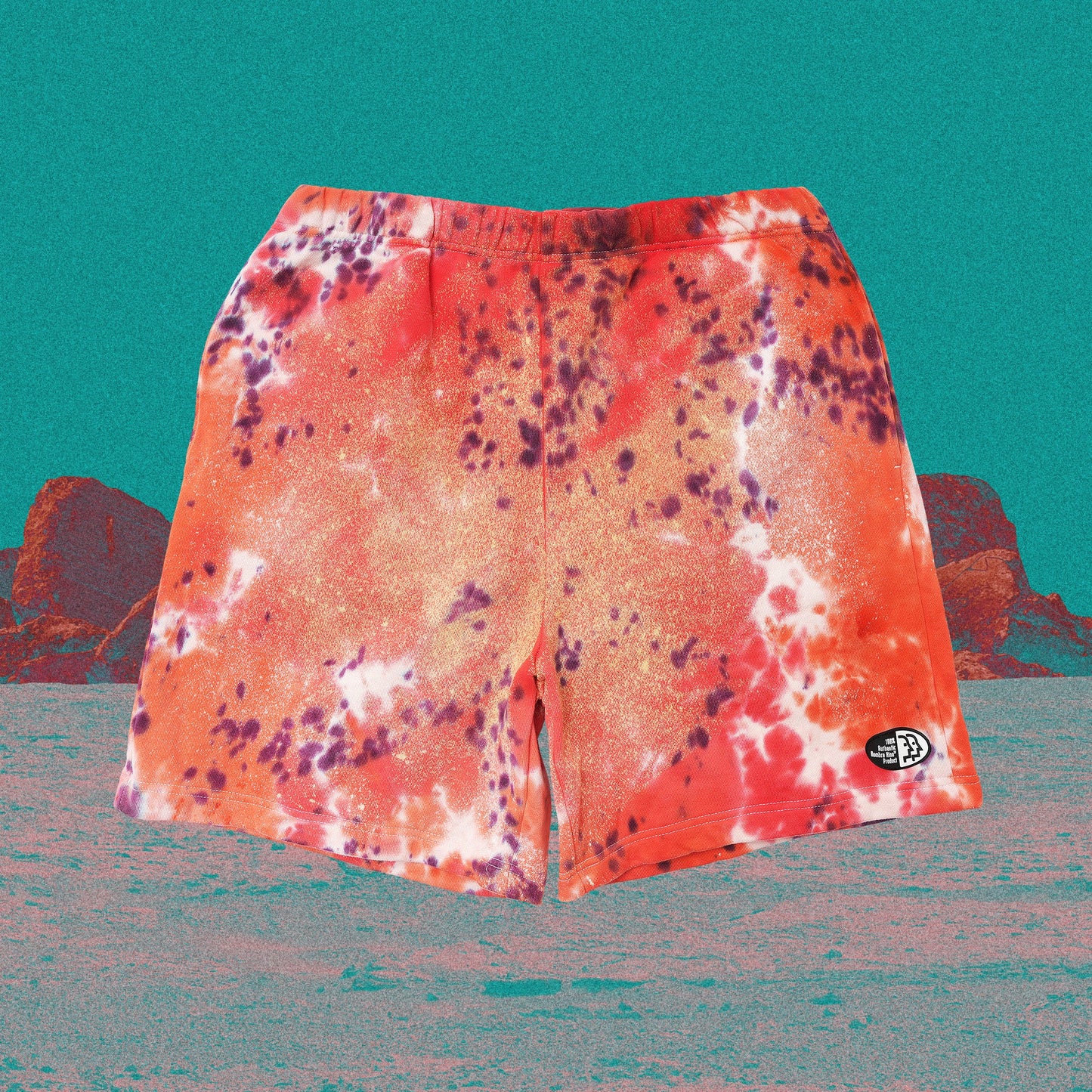 TIE DYE SWEAT SHORTS