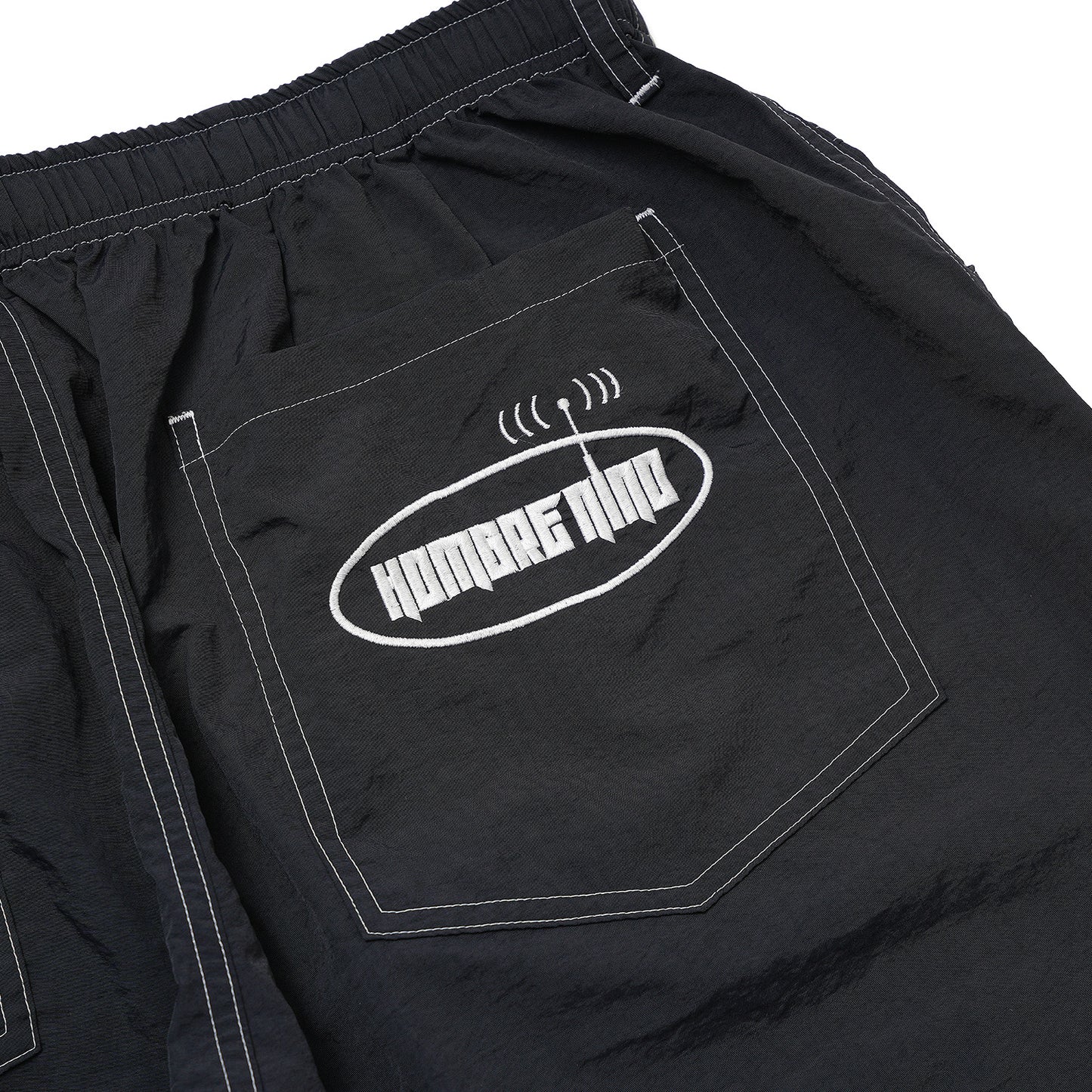 NYLON SHORTS (BLACK)