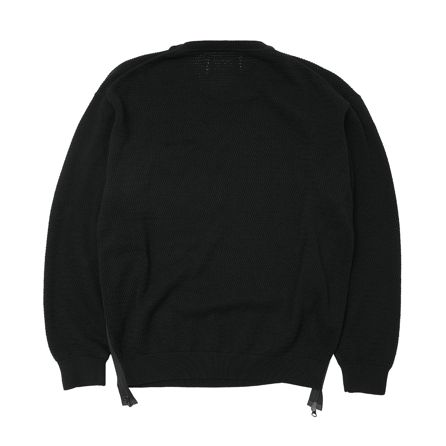 VENTILATION MESH SWEATER (BLACK)