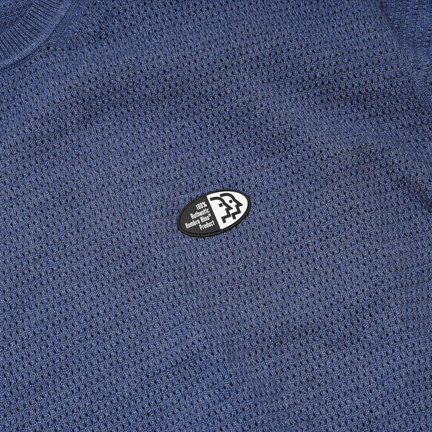 VENTILATION MESH SWEATER (BLUE)
