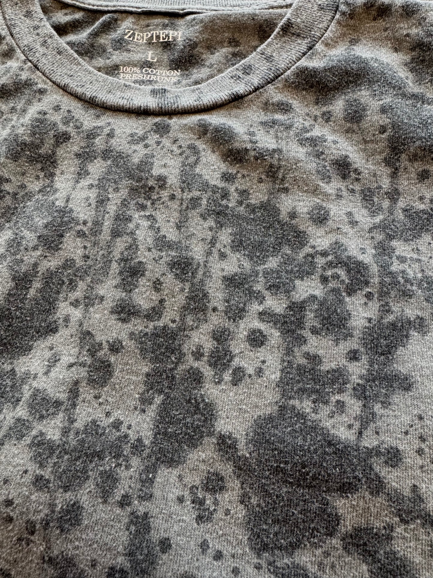 LS Tee / RAINDROPS (OLIVE)