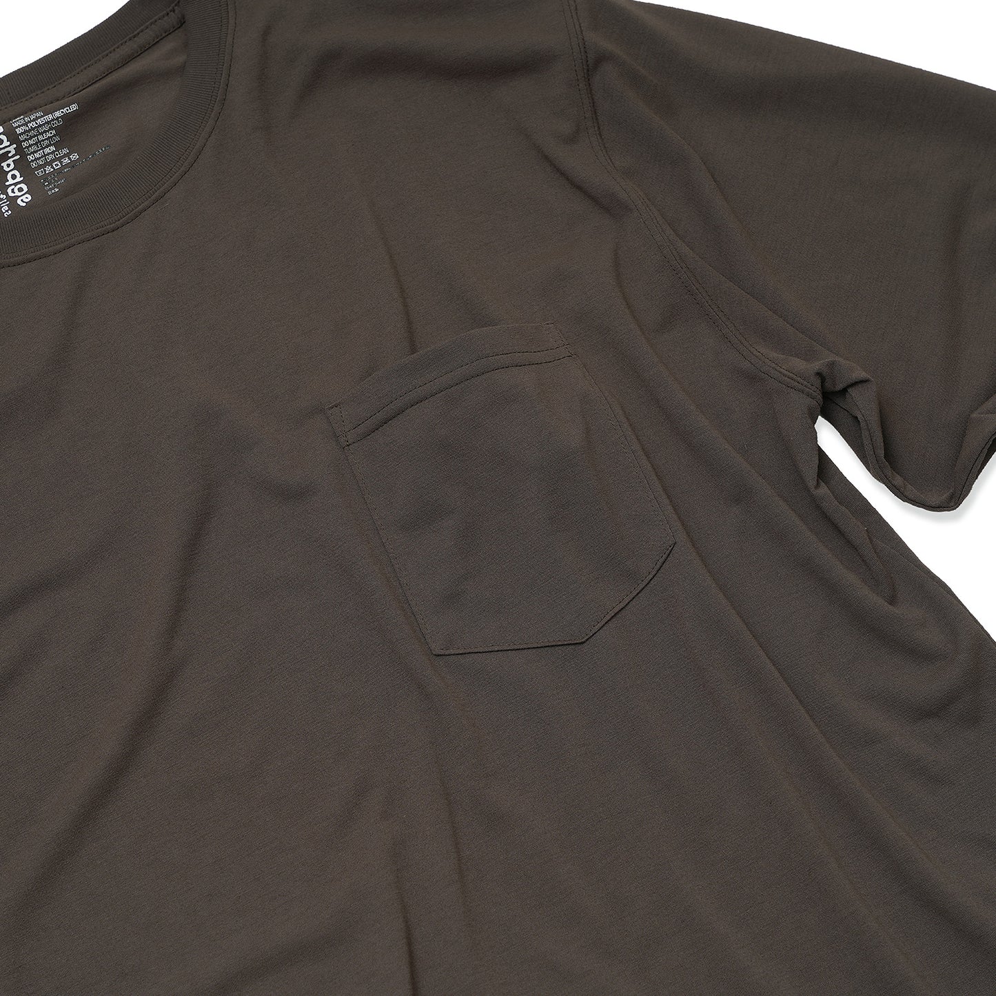 POCKET LS TEE (VITAL) DARK GREY