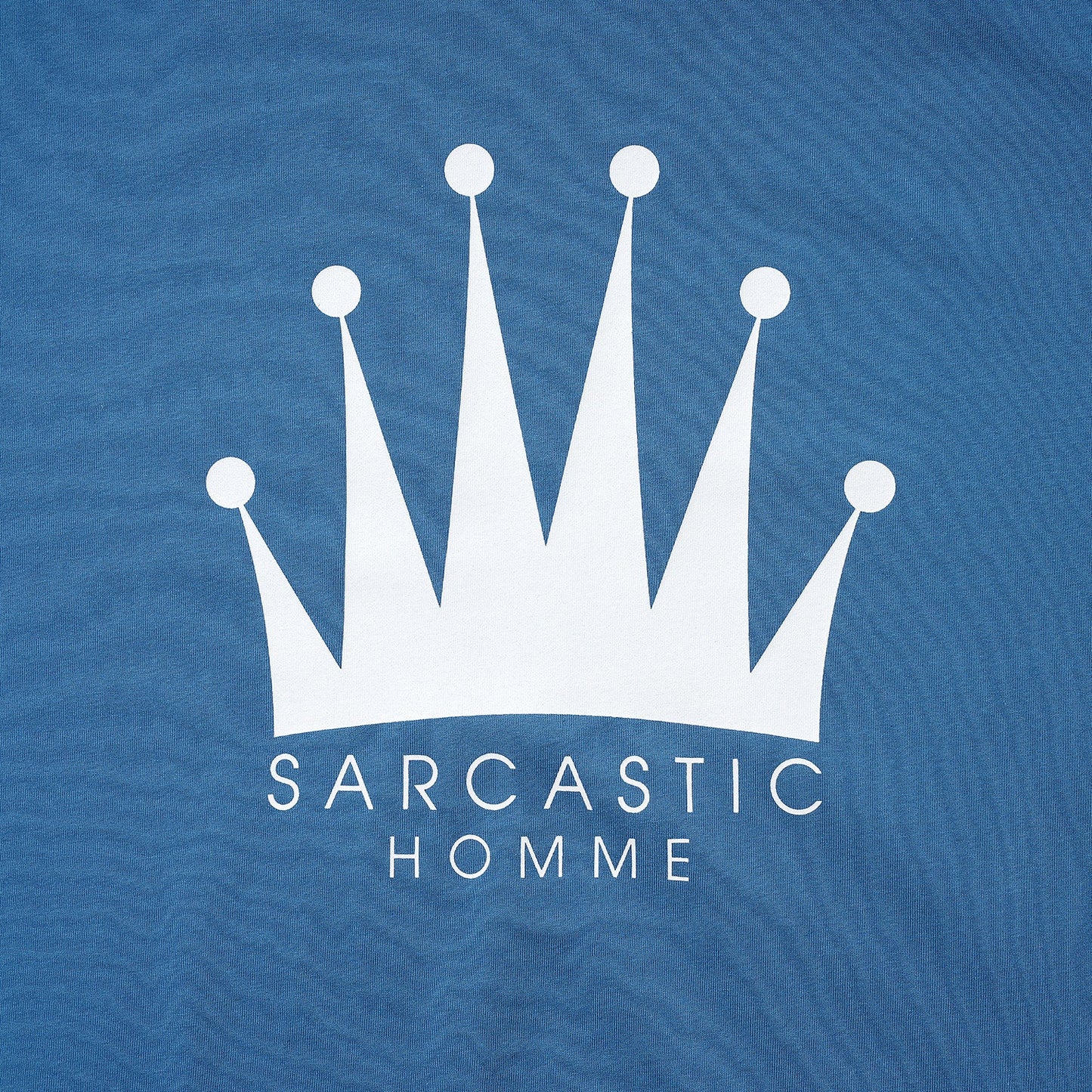 Homme Crown Short Sleeve Tee (S.Blue)