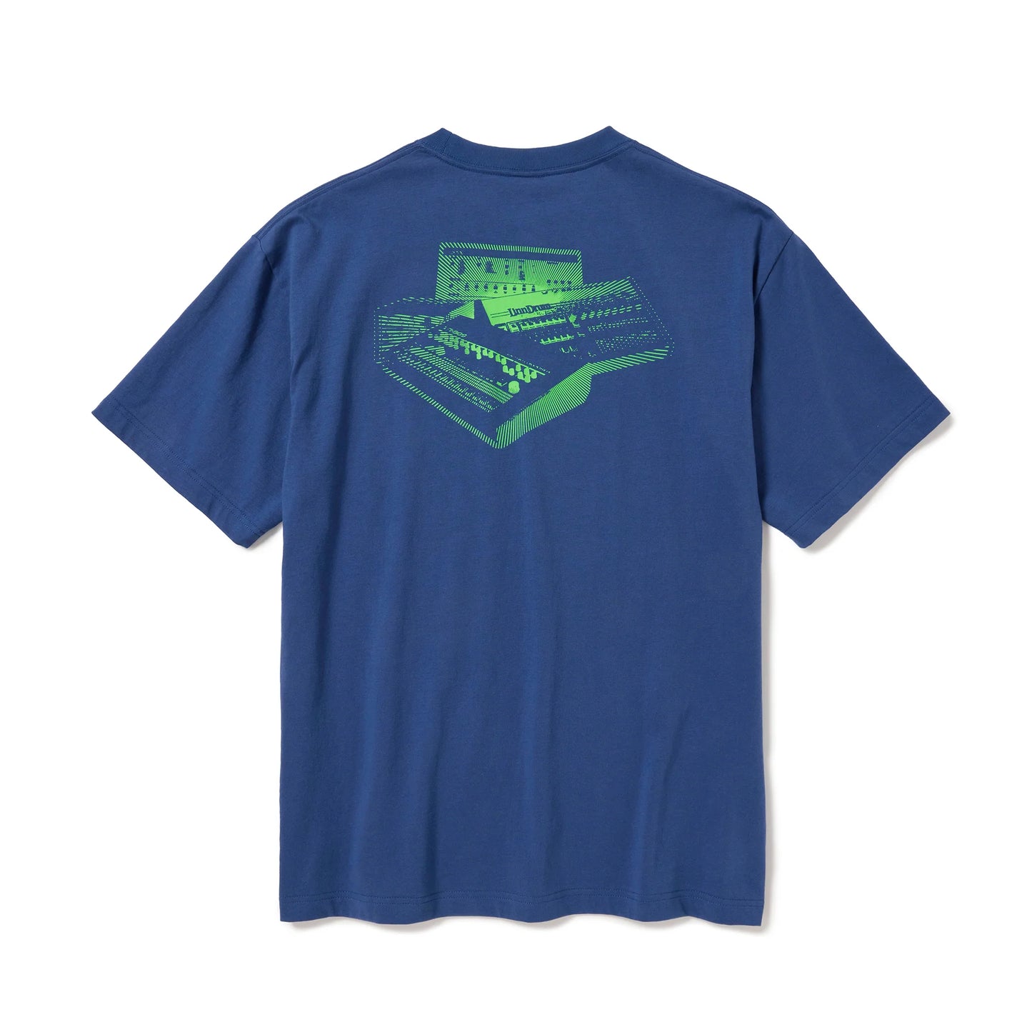 I Love Drum Machines Short Sleeve Tee (M.BLUE)