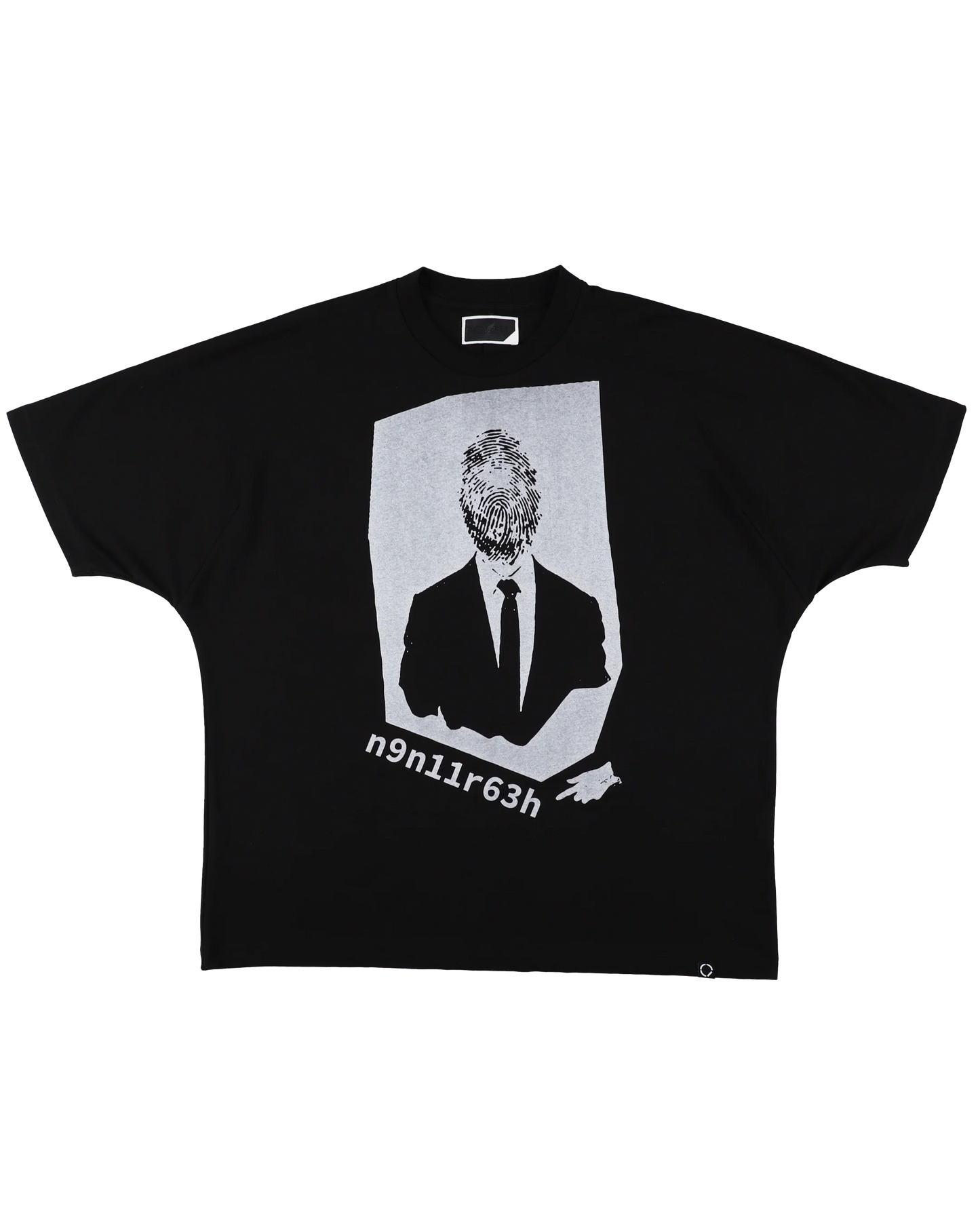 AGENT MONO SEAM S/S TEE (BLACK)