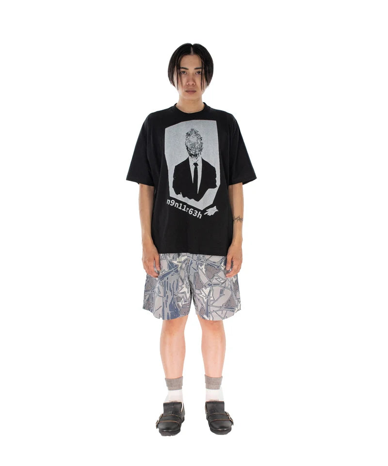 AGENT MONO SEAM S/S TEE (BLACK)