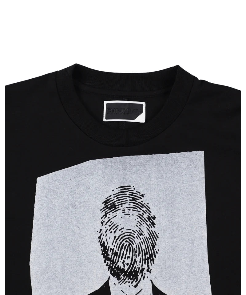 AGENT MONO SEAM S/S TEE (BLACK)