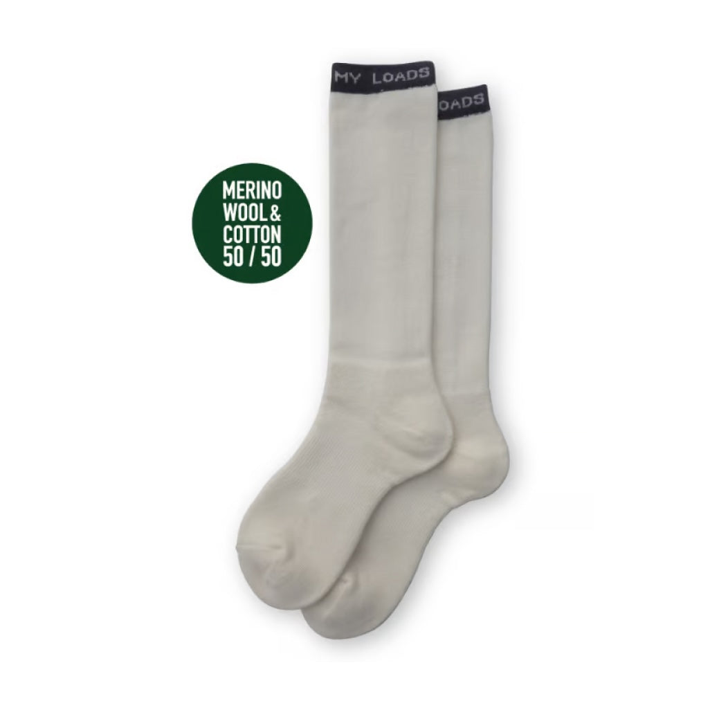 SIMPLE HI SOCKS (GREY)
