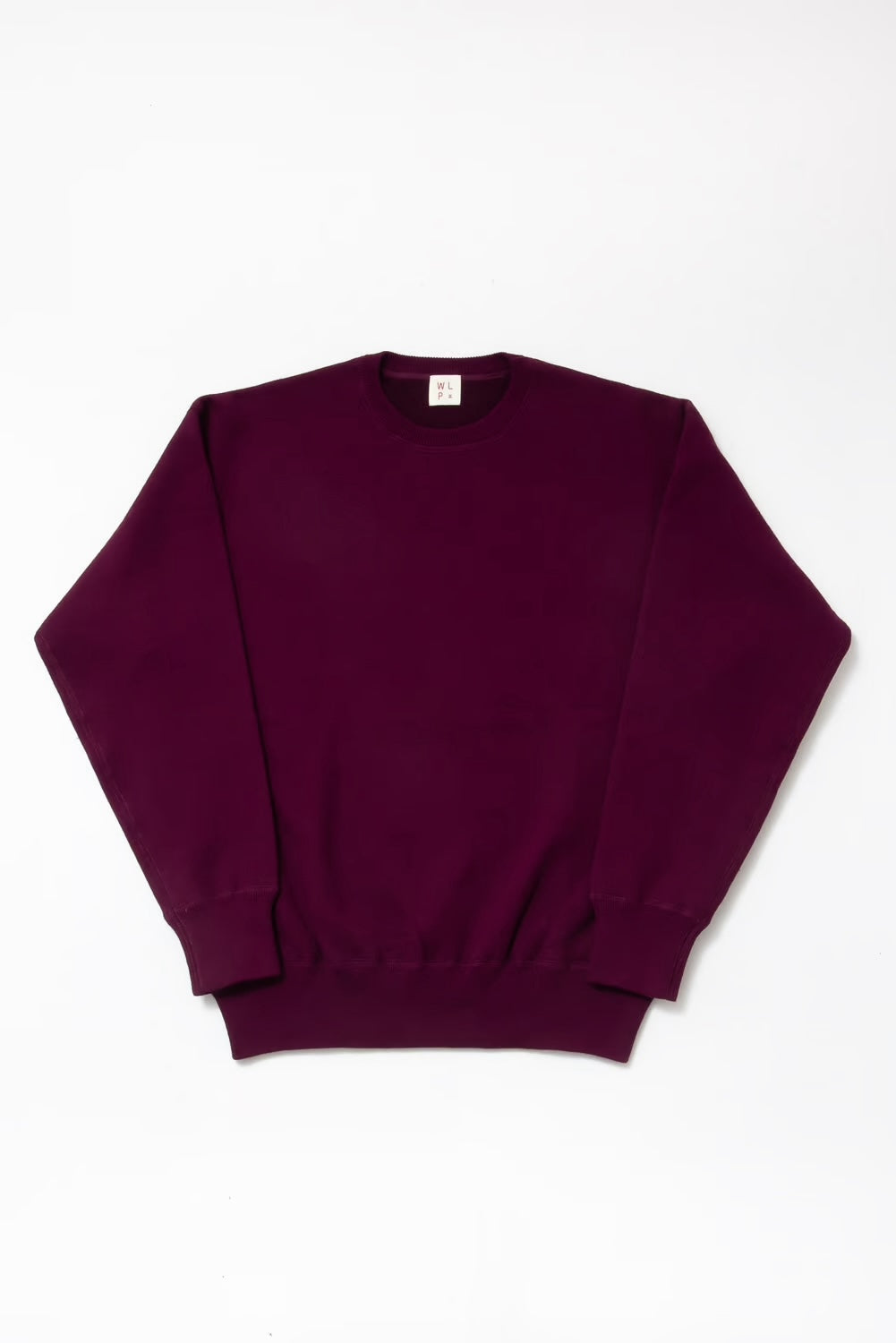 CREW NECK PO BURGUNDY