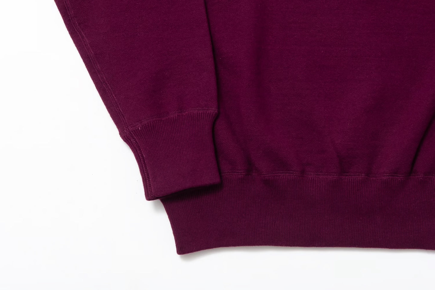 CREW NECK PO BURGUNDY