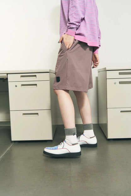 NYLON RIPSTOP SHORTS (BURGUNDY)