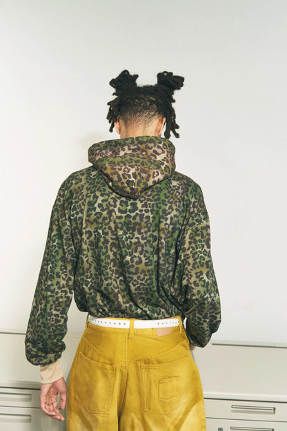 TEE LAYER HOODIE (LEOPARD)