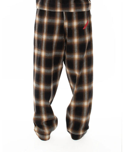 NIGHT PANTS HOMBRE PLAID (BROWN)