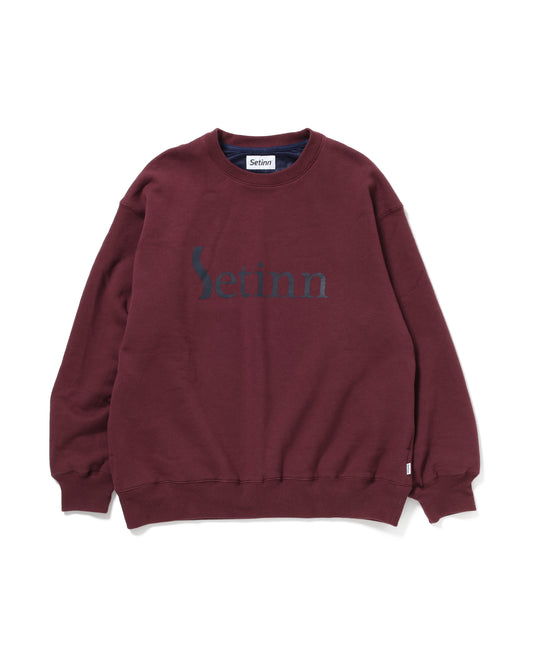 TOUR CREW SWEAT (BURGUNDY)