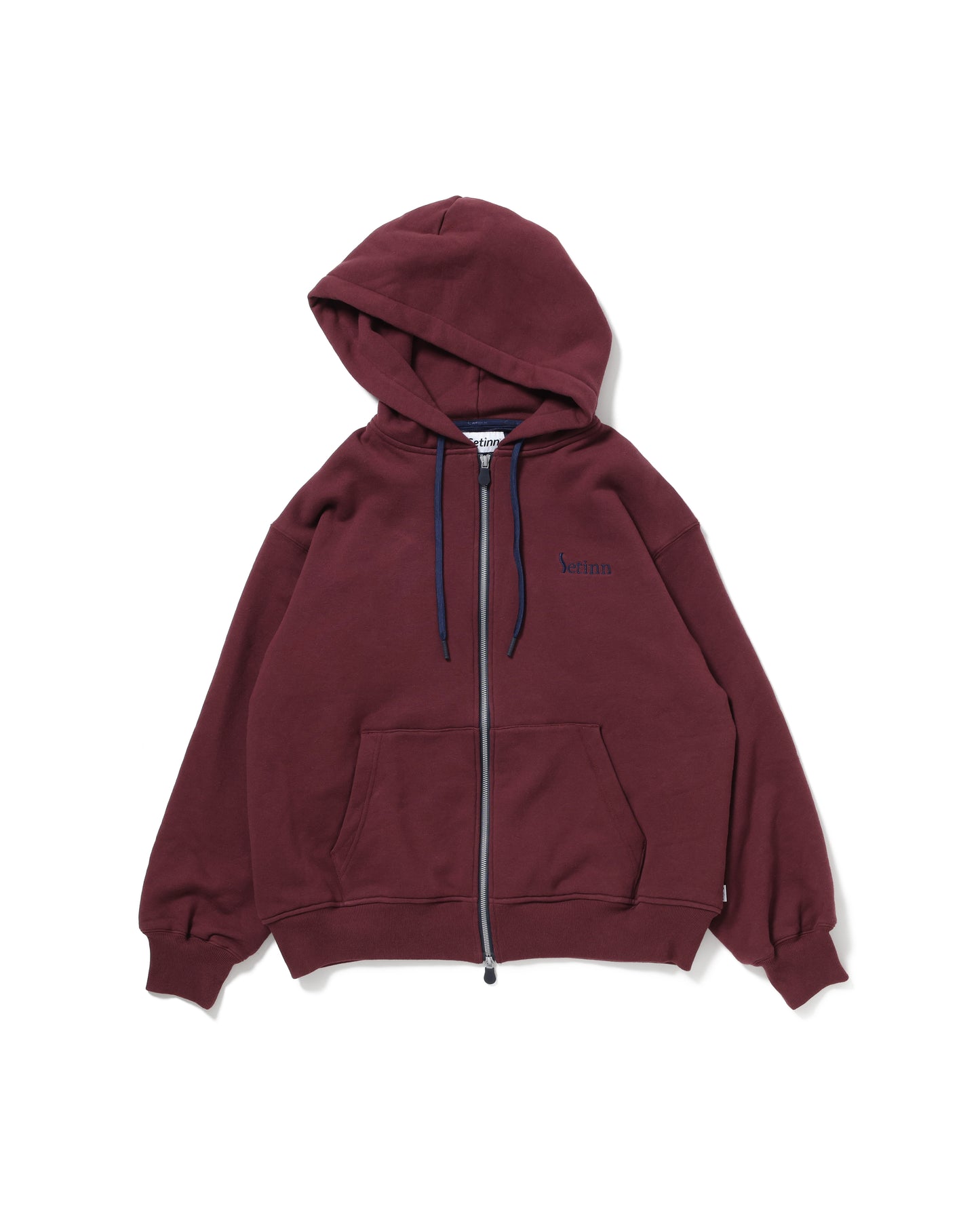 TOUR FULLZIP SWEAT (BURGUNDY)