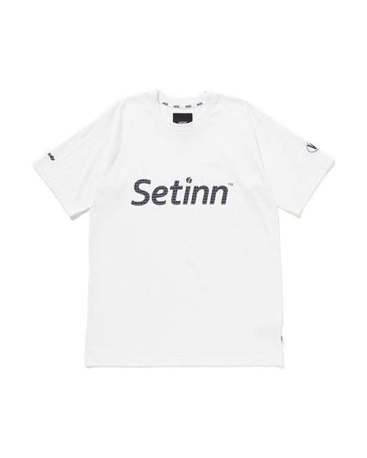 VANS × SETINN TENNIS TEE(WHITE)