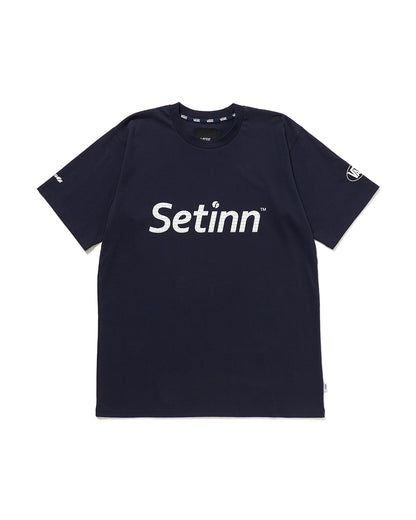 VANS × SETINN TENNIS TEE(NAVY)