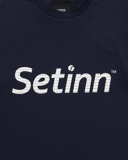 VANS × SETINN TENNIS TEE(NAVY)