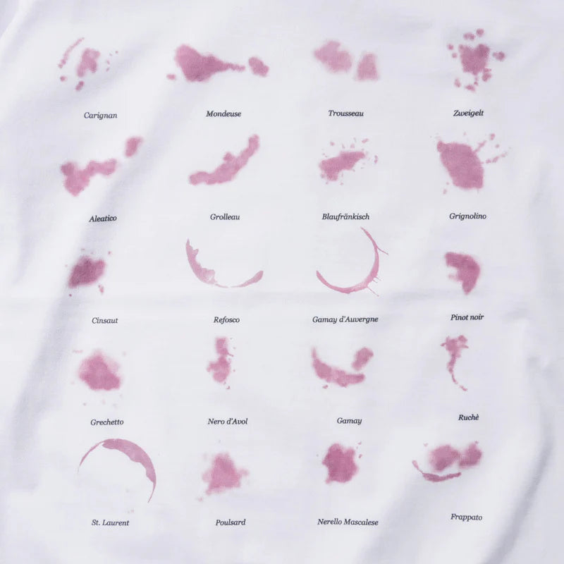 Wine Stain S/S Tee (WHITE)