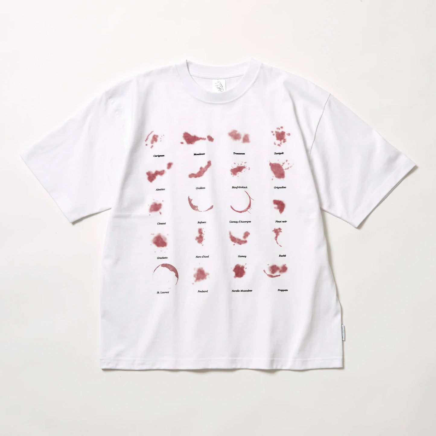 Wine Stain S/S Tee (WHITE)