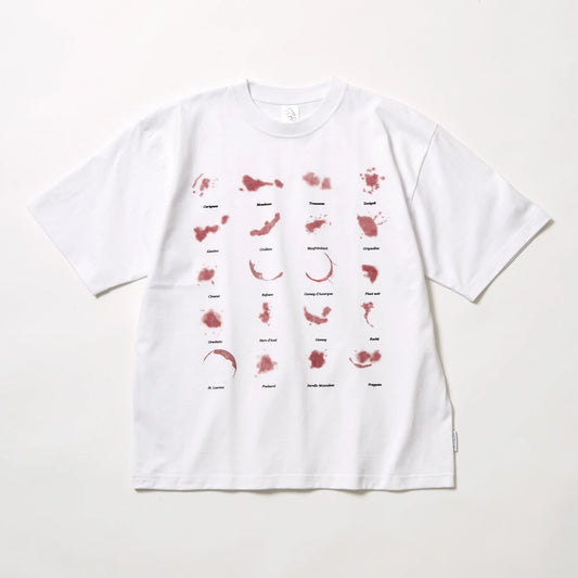 Wine Stain S/S Tee (WHITE)