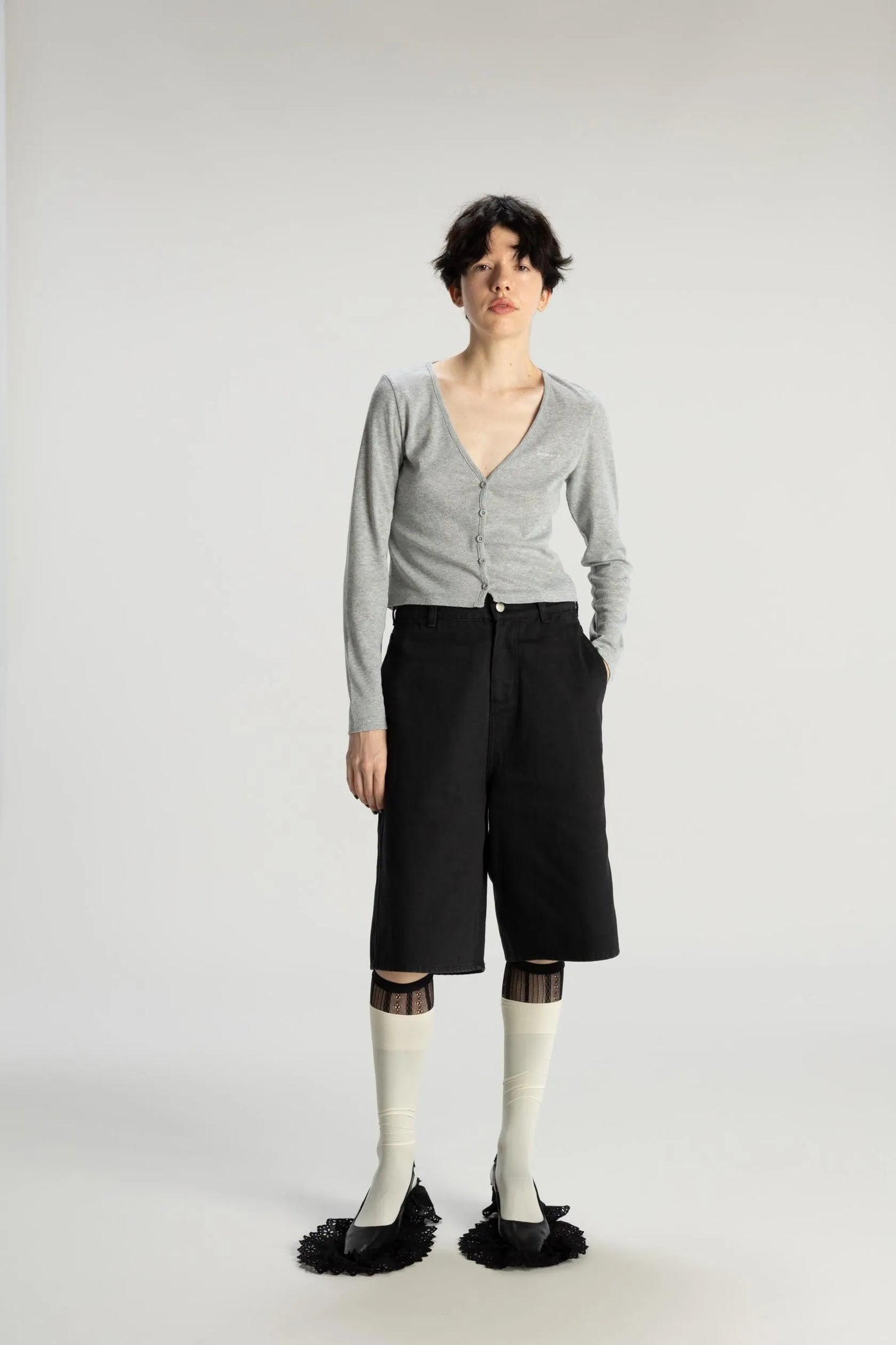 PERPECT LENGTH DENIM（BLACK）