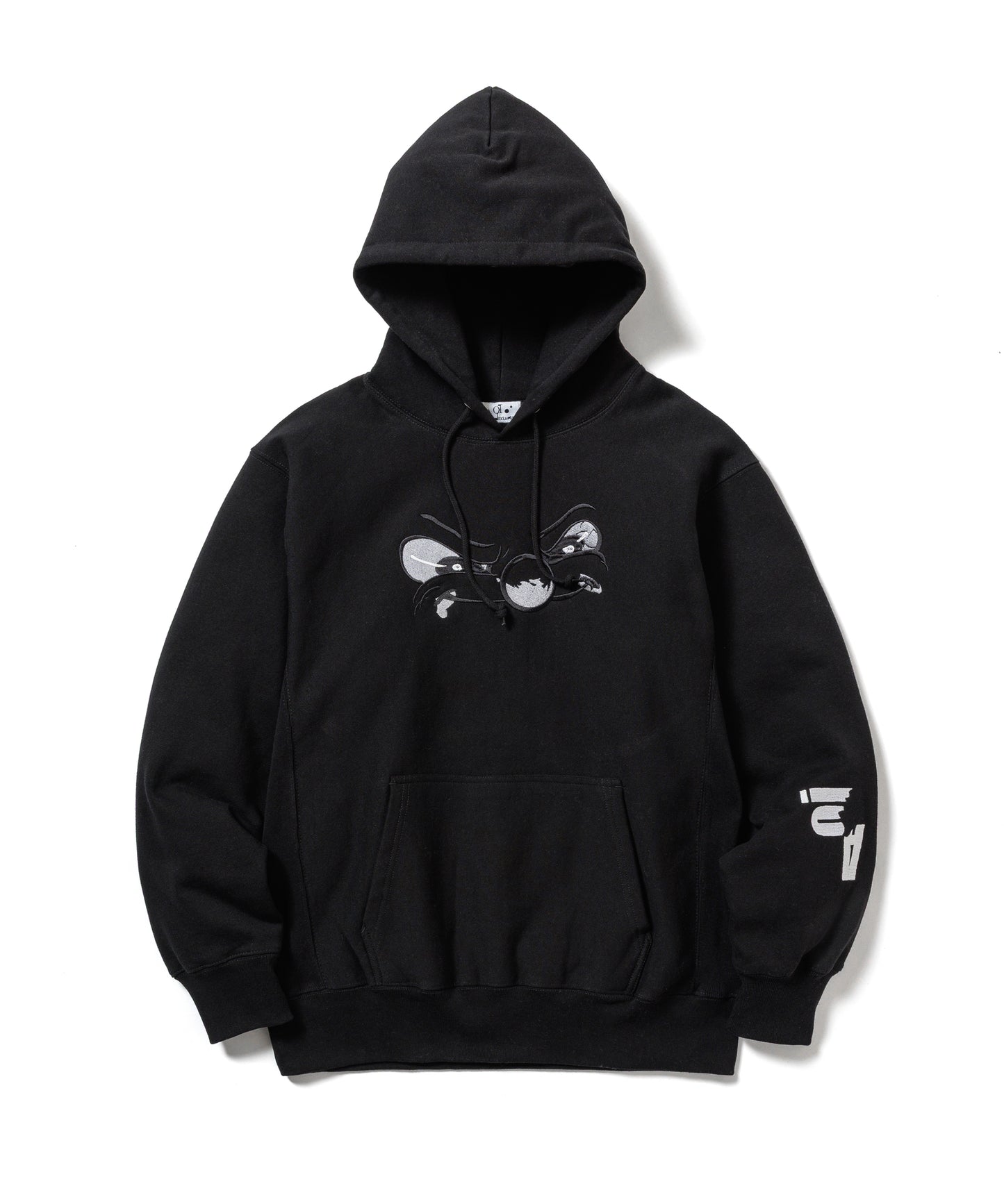 Devil boy face Hoodie (BLACK)