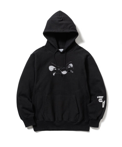 Devil boy face Hoodie (BLACK)
