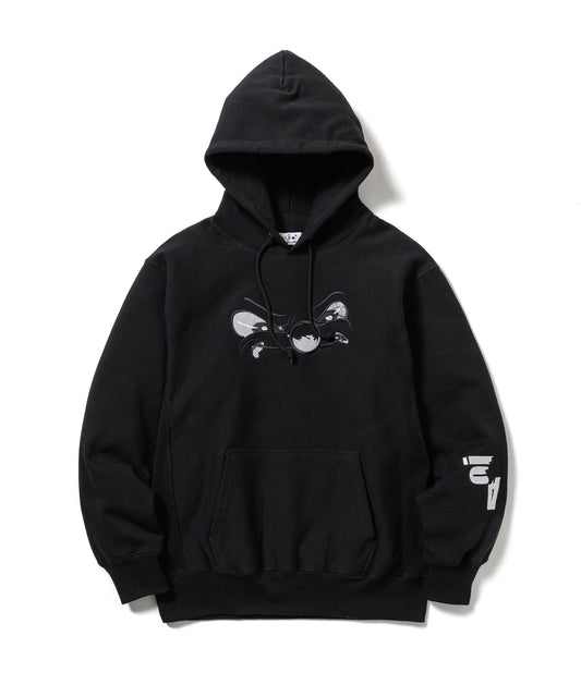 Devil boy face Hoodie (BLACK)