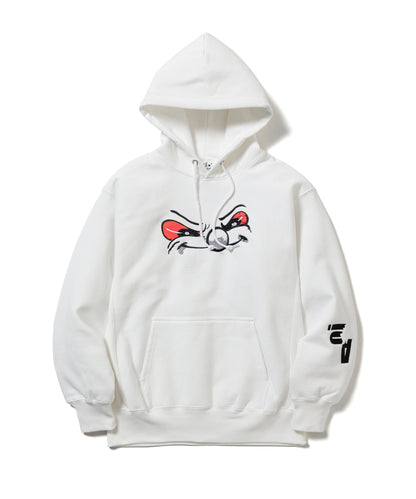 Devil boy face Hoodie (WHITE)