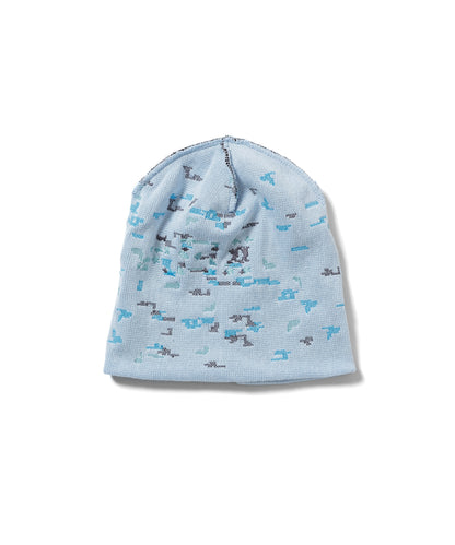 REVERSIBLE BEANIE (BROWN / SAX)