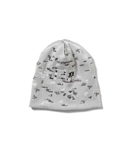 REVERSIBLE BEANIE (PURPLE / GRAY)