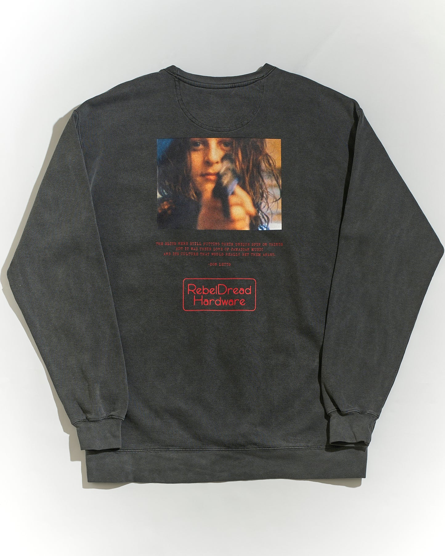 "ARI UP from THE SLITS" CREW SWEAT SHIRTS